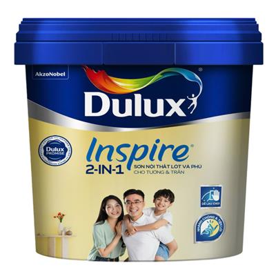 Sơn Nội Thất Dulux Inspire 2IN1- Bề Mặt Mờ (1Lit/ 5Lit/15Lit) 
