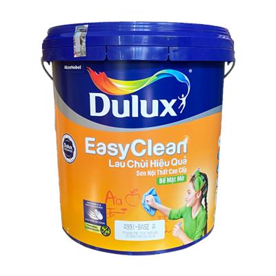 Sơn nội thất Dulux EasyClean Lau Chùi Hiệu Quả – Bề Mặt Mờ - A991 (1 lít/5 lít/15 lít)