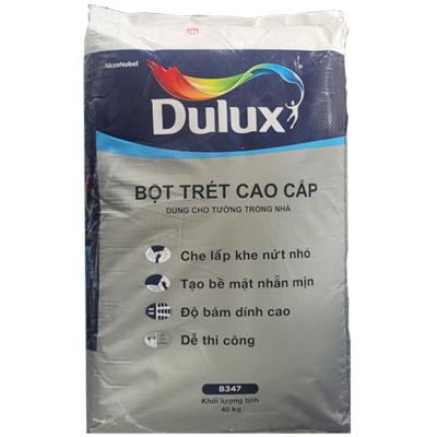 Bột trét cao cấp trong nhà Dulux – B347 (40kg)