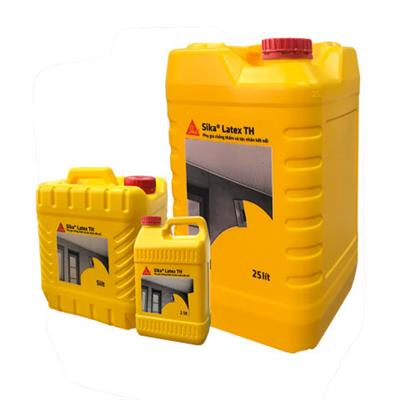 Phụ gia chống thấm và tác nhân kết nối SikaLatex® TH (5 lít/25 lít) 
