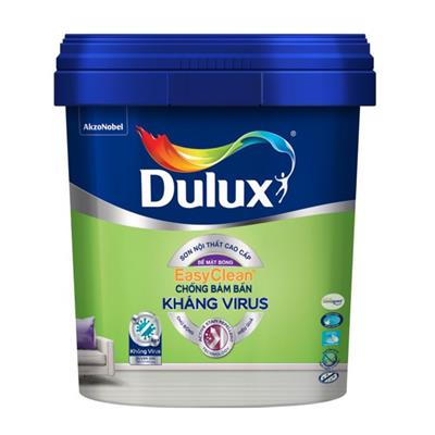 Dulux EasyClean Chống Bám Bẩn Kháng Virus – Bề Mặt Mờ - E016M (1 lít/5 lít/15 lít)