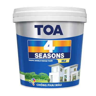 Sơn Toa ngoại thất 4 Seasons Tropic Shield – Bề Mặt Mờ - 1LIT/5LIT /15LIT 