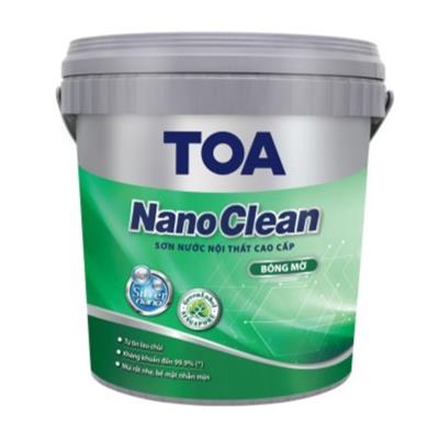 Sơn nội thất cao cấp TOA NanoClean– Bề Mặt Mờ - 1LIT/ 5LIT /15LIT  