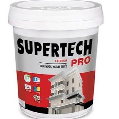 Sơn Toa ngoại thất Supertech Pro – Bề Mặt Mờ - 5LIT /15LIT 