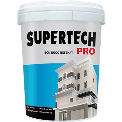 Sơn Toa Supertech Pro Nội thất– Bề Mặt Mờ - 5LIT /15LIT  